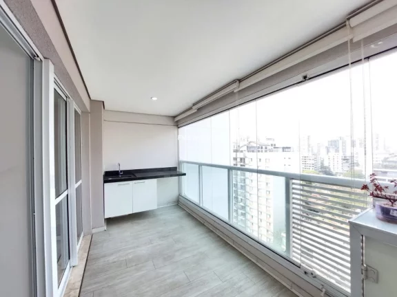 Imagem Apartamento para locação no Brooklin Paulista com 1 suíte e 1 vaga.