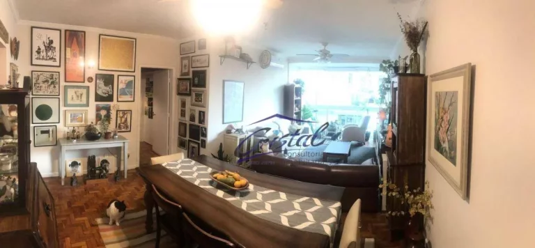 Foto do imóvel Apartamento com 3 dormitórios à venda, 137 m² por R$ 851.000,00 - Gonzaga - Santos/SP
