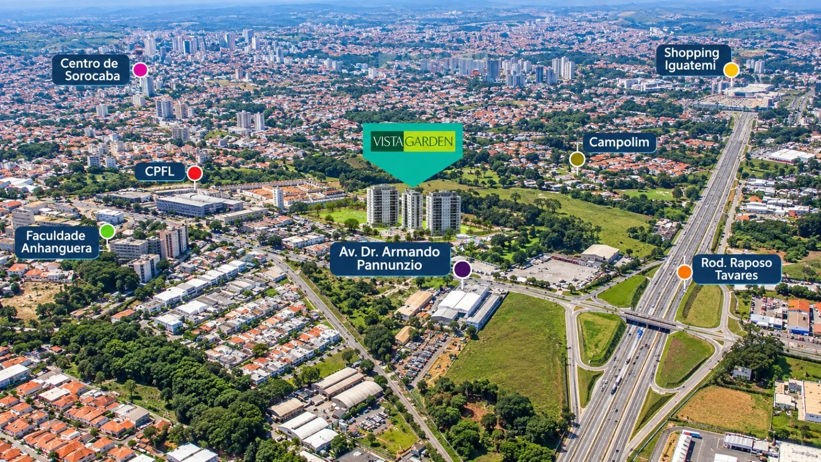 Imagem Apartamento com 3 Dormitórios e Suíte no Condomínio Vista Garden