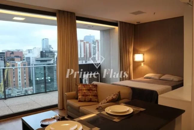 Imagem Flat disponível para locação no FL Residence, com 42m², 1 dormitório e 1 vaga de garagem