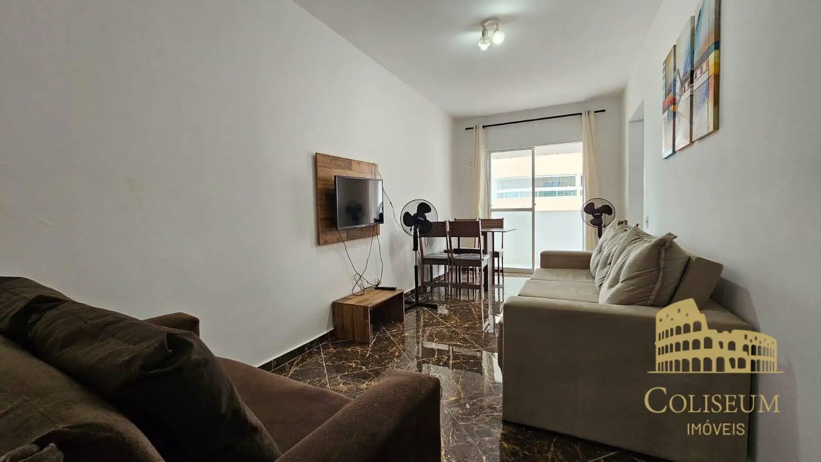Foto do imóvel Apartamento com 1 dormitório à venda, 50 m² por R$ 315.000,00 - Aviação - Praia Grande/SP
