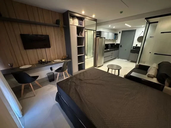 Imagem Flat Mobiliado Pé na Areia no Get Sense - Viva com Todos os Sentidos!