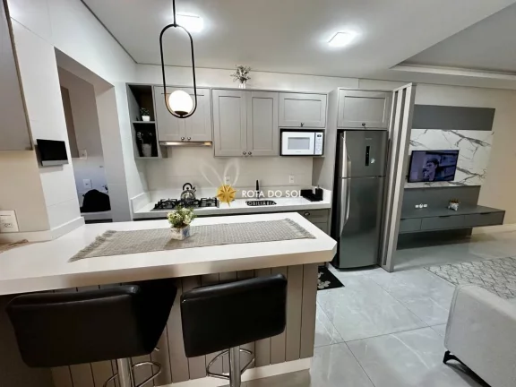 Imagem Maré Cheia Residencial Apartamento 2 suítes mobiliado Praia Bombas Bombinhas SC