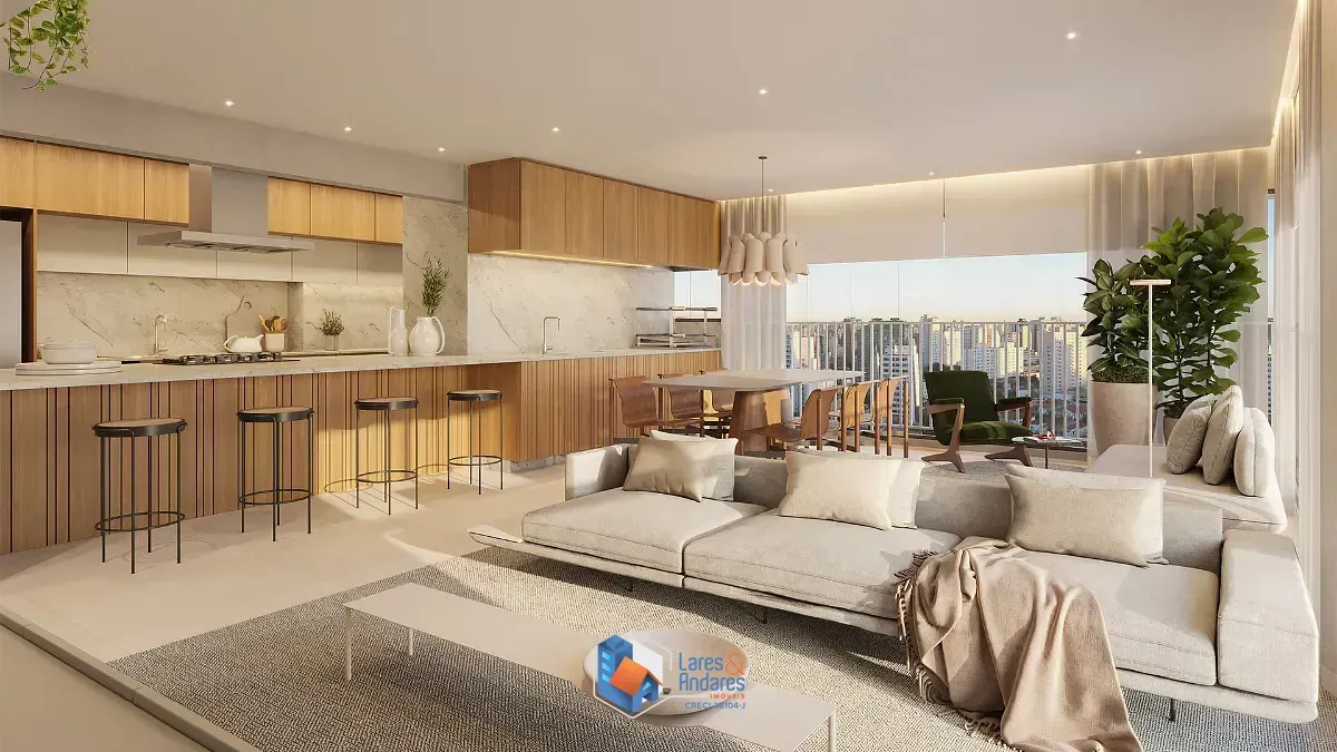 Foto do imóvel Apartamento para venda em Campo Belo com 3 quartos, sendo 3 suítes, 131m² em Rua Doutor Jesuíno Maciel
