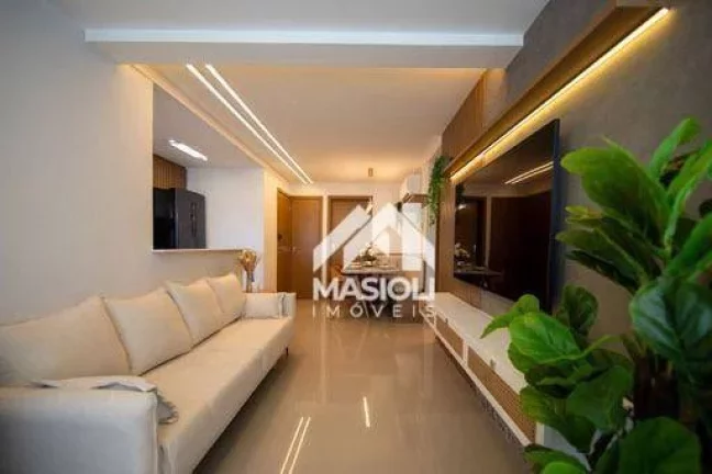Imagem Apartamento Decorado 3 Quartos com Suíte - Condomínio Novo na Praia de Itaparica, Vila Velha/ES