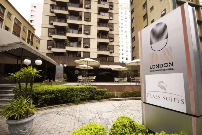 Imagem Flat disponível para venda no Flat London Residence Service no Jardim Paulista, com 42m², 1 dormitório e 1 vaga