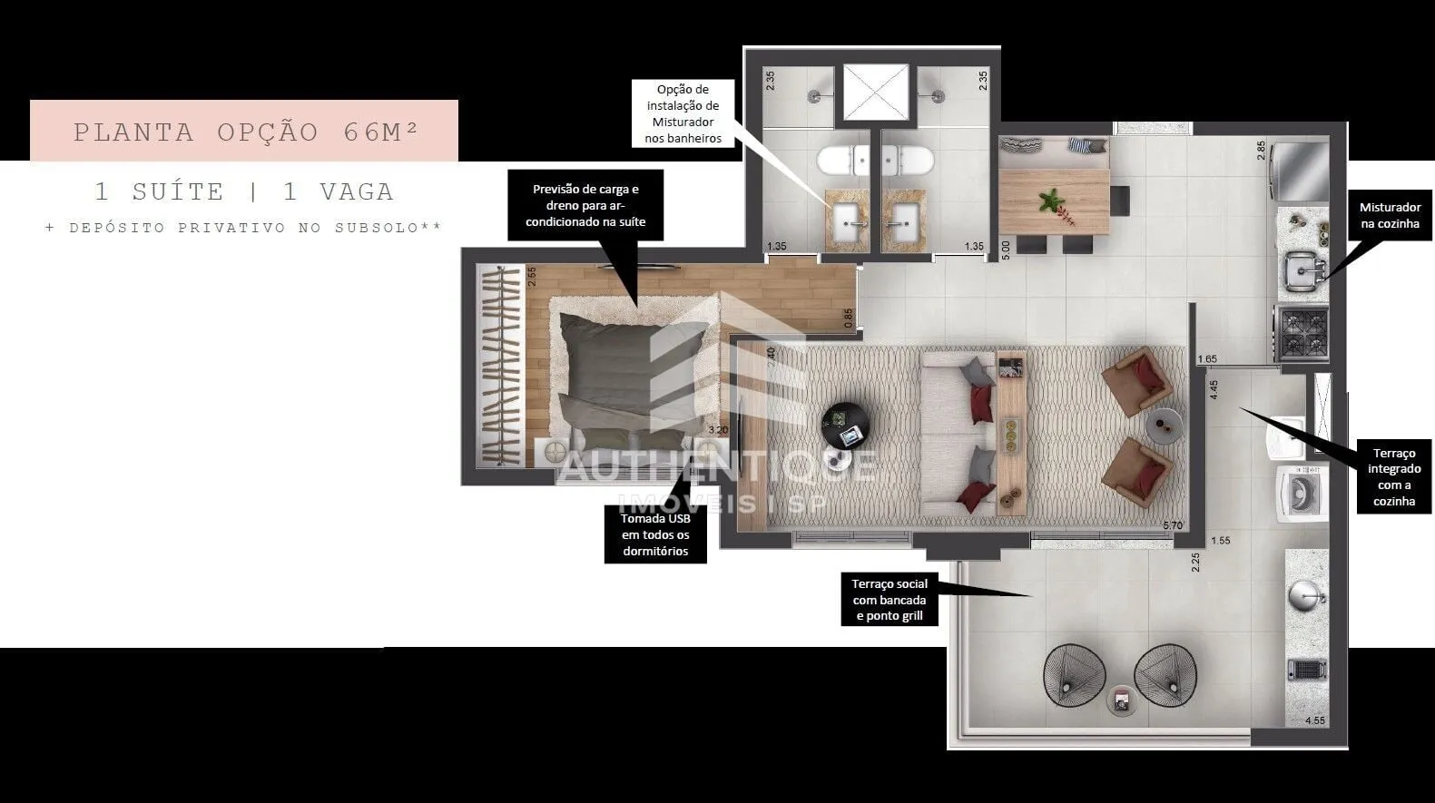 Imagem SKYLINE JOCKEY BUTANTA - Apartamento à venda em São Paulo/SP
