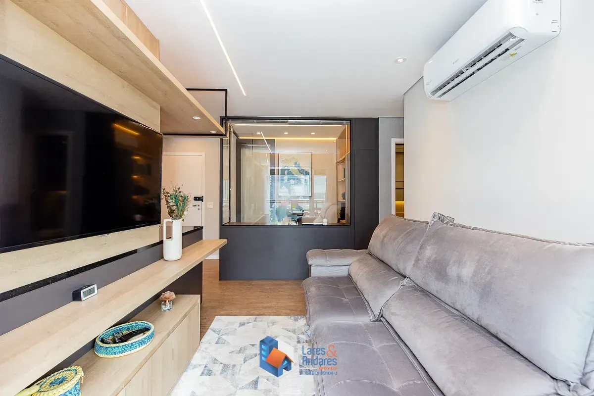 Foto do imóvel Apartamento para venda em Chácara Santo Antônio (Zona Sul) com 2 quartos, sendo 1 suíte, 70m² em Rua Américo Brasiliense