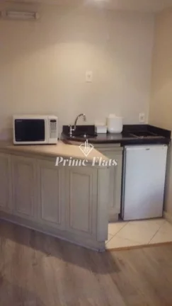 Imagem Flat disponível para venda no The World Hotels na Vila Olímpia com 30m², 1 dormitório e 1 vaga de garagem