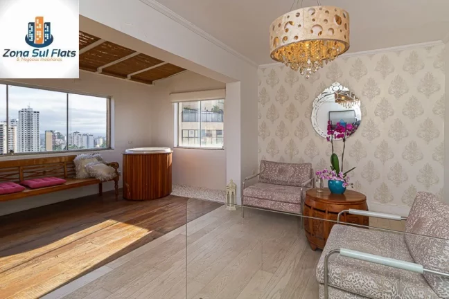 Imagem Lindo Apartamento Duplex à Venda No Morumbi Com 2 Dormitórios Sendo 1 Suíte e 2 Vagas