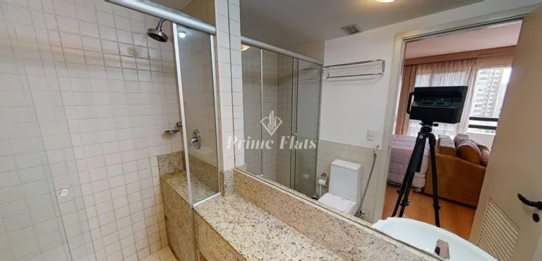 Imagem Flat disponível para locação no Radisson Blu São Paulo em Pinheiros, com 32m², 1 dormitório e 1 vaga