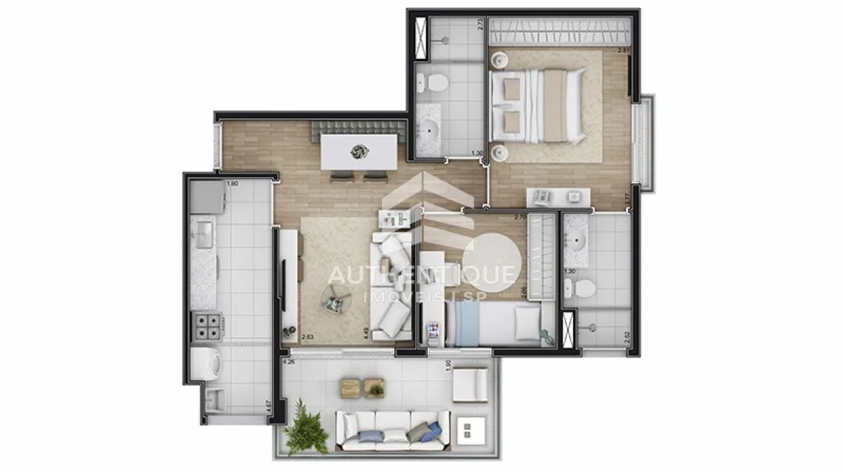 Imagem Up Life Conceição - Apartamento à venda no bairro Vila Guarani (Z Sul) - São Paulo/SP, Zona Sul