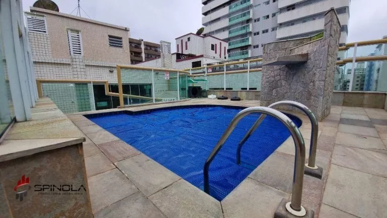 Imagem Apartamento com 1 dormitório à venda, 52 m² por R$ 352.000,00 - Tupi - Praia Grande/SP