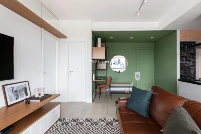 Imagem APARTAMENTO 76m² - 1 DORMITÓRIO- 1 VAGA - CHACARA SANTO ANTONIO
