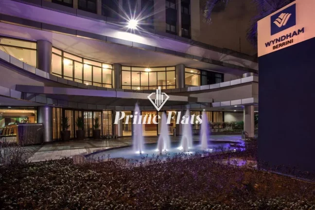 Imagem Flat disponível para venda Wyndham São Paulo Berrini, com 29m², 1 dormitório e 1 vaga