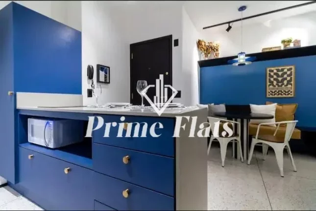 Imagem Flat disponível para venda no Madison Plaza Service, com 35m², 1 dormitório e 1 vaga de garagem