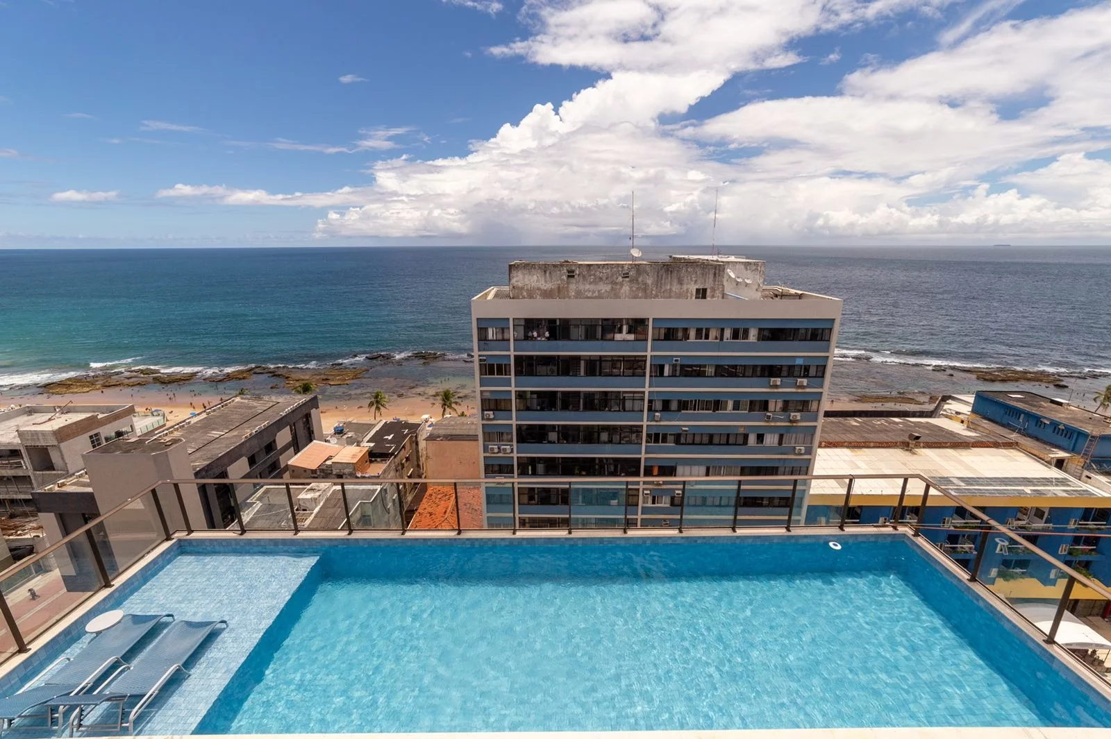 Imagem ALUGUEL RESIDENCIAL - LINDO FLAT MOBILIADO E DECORADO NO SMART FAROL DA BARRA, PRÉDIO NOVÍSSIMO E COMPLETO