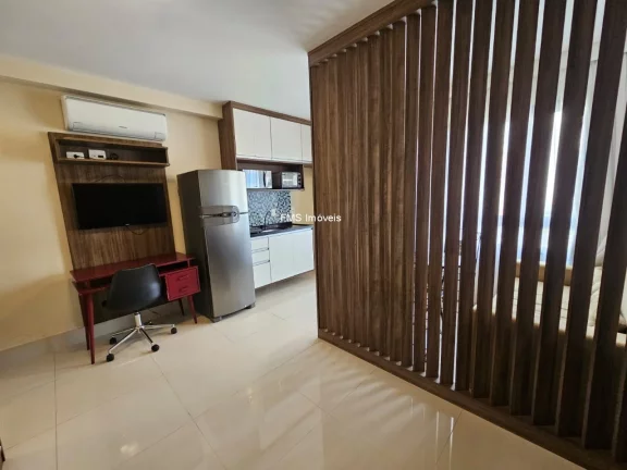 Imagem Apartamento para locação na Vila Olímpia com 1 quarto, 1 sala, 1 banheiro, 1 vaga, 32m² de área.