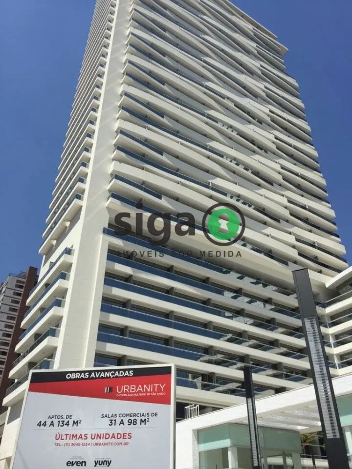 Imagem Apartamento com 49m² à venda, MOBILIADO, 1 quarto, 1 banheiro e 1 vaga, Chácara Santo Antonio