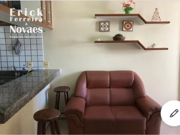 Imagem KitNet 32 m2 Mobiliado / Decorado c/ Varanda