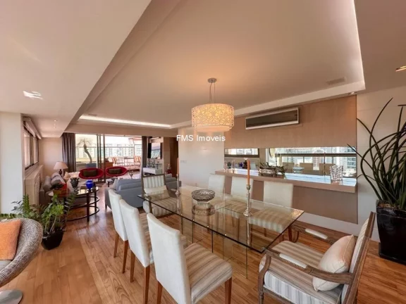 Imagem Imperdível: Apartamento à venda no Brooklin Paulista, São Paulo-SP, 3 quartos, 3 suítes, 3 salas, 4 banheiros, 4 vagas, 240m².