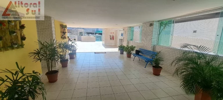 Imagem Apartamento para locação em Praia Grande-SP, Ocian: 1 quarto, 1 sala, 1 banheiro, 1 vaga de garagem, 44 m²!