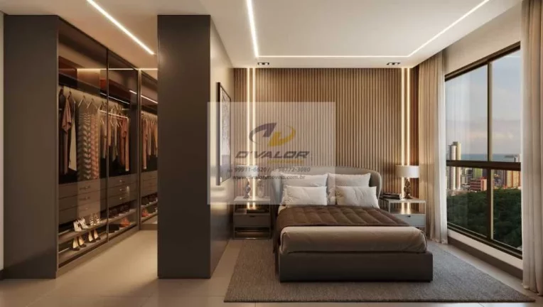 Imagem Vendo apartamentos em construção, na Av. Ruy Carneiro, de 96 m² a 122 m², com 3 quartos ou 3 suítes e 2 vagas