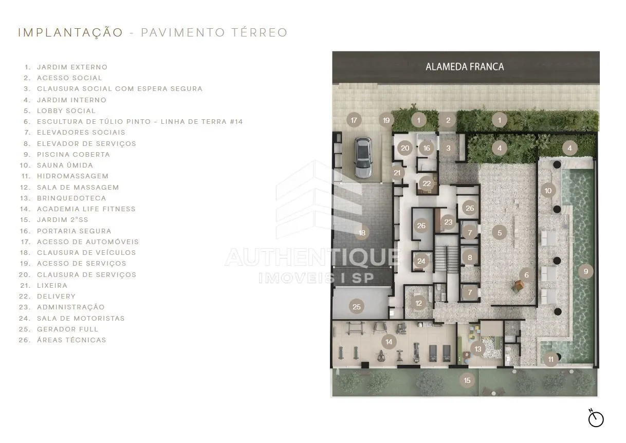 Imagem CASA ALBA JARDIM AMERICA - Apartamento à venda no bairro Jardim América - São Paulo/SP, Zona Sul