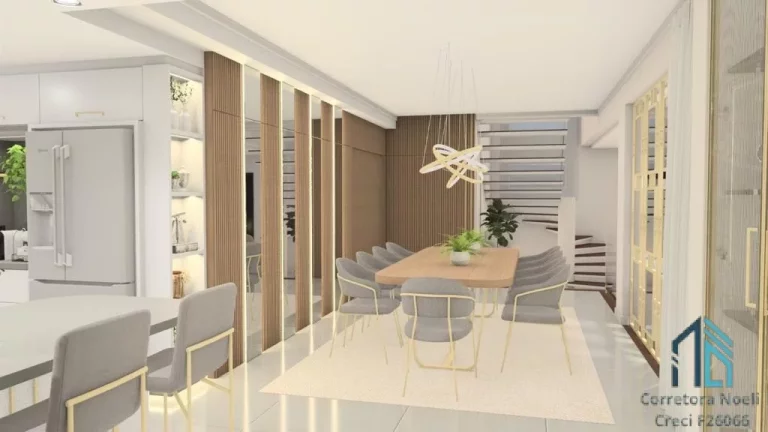 Imagem Casa MOBILIADA LINDA em condomínio, 04 suítes, 04 vagas, em Blumenau SC