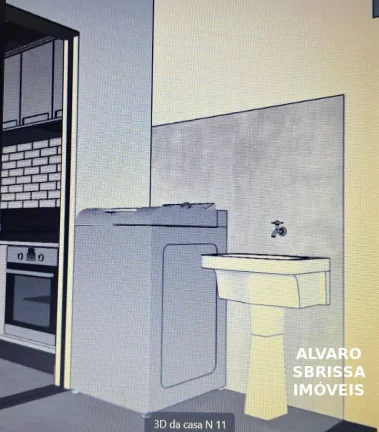 Imagem Venda- Casa em fase de construção Village Moutonee- Salto/SP