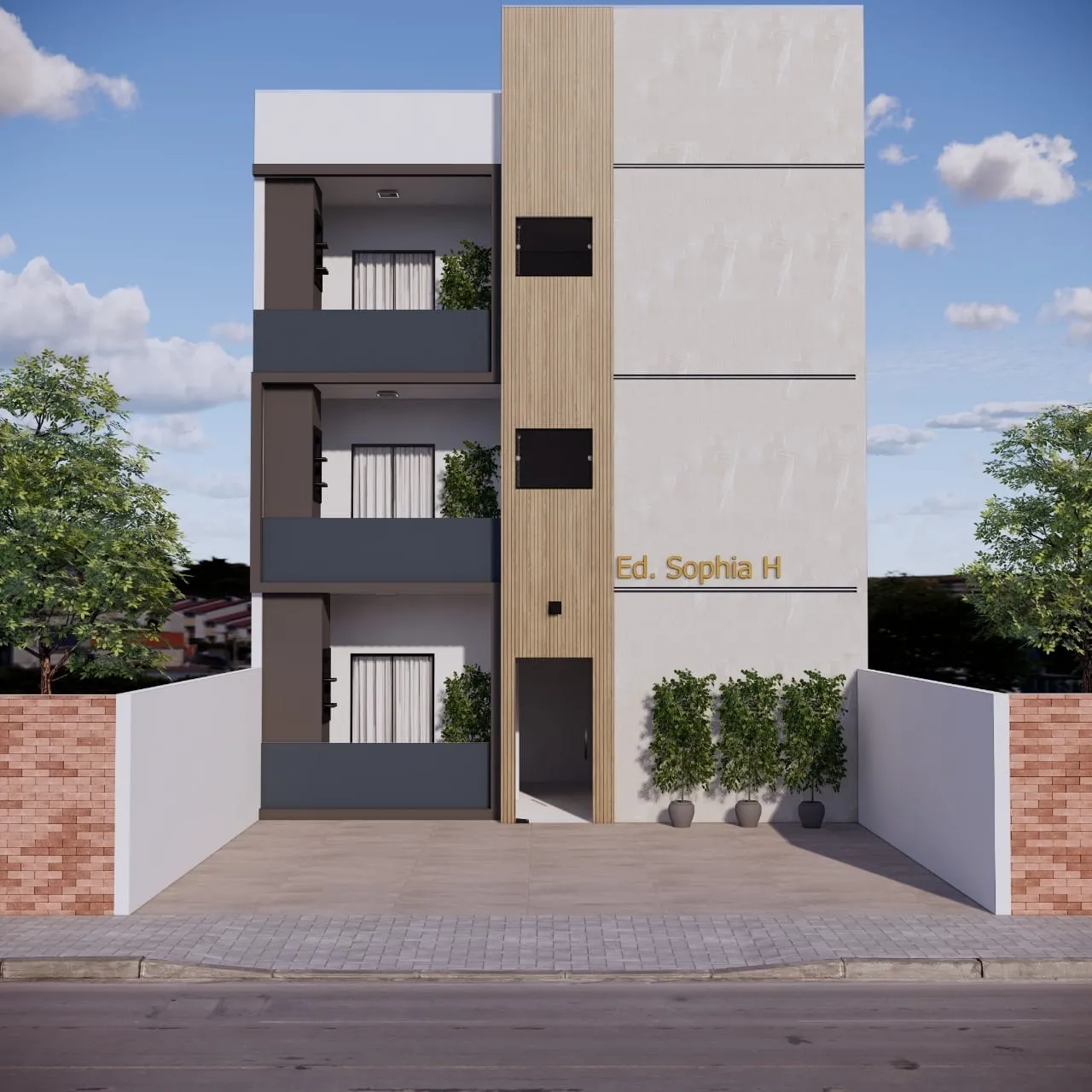 Imagem Apartamento à venda 2 Quartos, 1 Suite, 1 Vaga, 206M², Loteamento Residencial e Comercial Flamboyant, Pindamonhangaba - SP | Edifício Sophia H