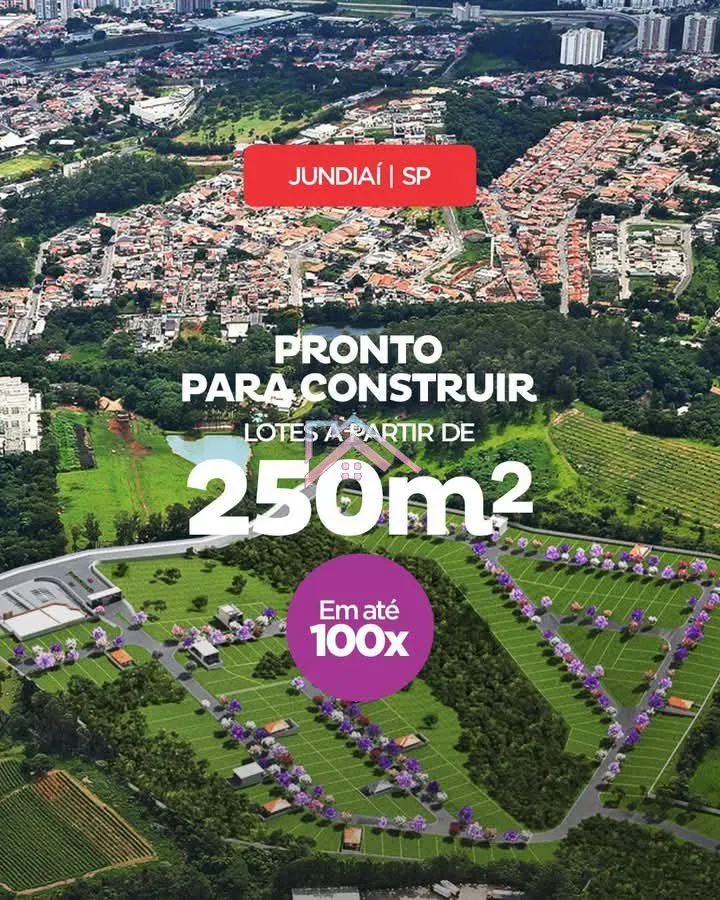 Imagem Terrenos à venda em loteamento fechado Residencial Lago Azul - Lotes à partir 250 m2 - Jundiaí - São