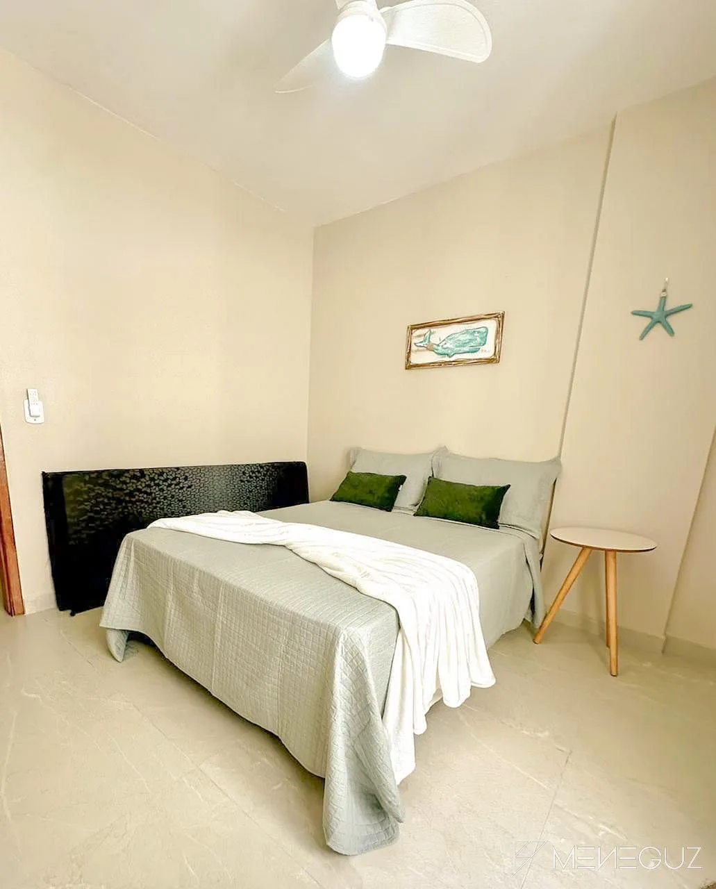 Imagem Apartamento 2 quartos, finamente mobiliado a uma quadra do mar