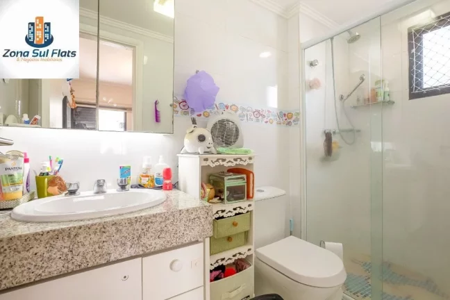 Imagem Apartamento à Venda em Moema Pássaros Com 2 Suítes e 2 Vagas