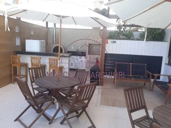 Imagem Apartamento de frente com varanda gourmet, 3 quartos Itaparica