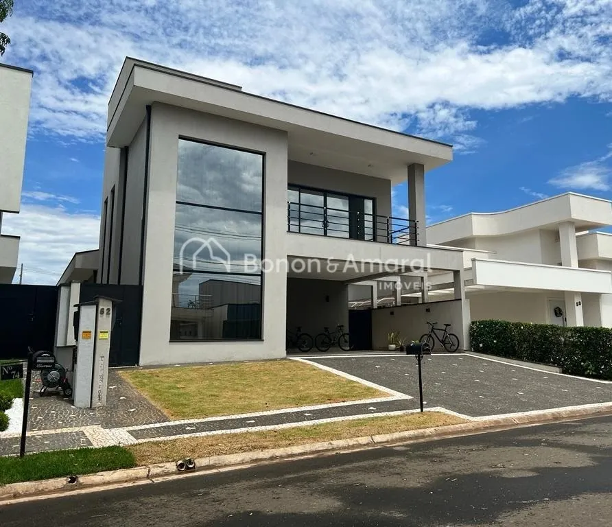 Imagem Casa com 3 suítes, à venda no Condomínio Villa Bella Siena, bairro Jardim América, Paulínia.