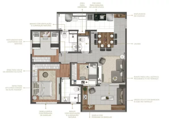 Imagem APARTAMENTO RESIDENCIAL em São Paulo - SP, Santo Amaro