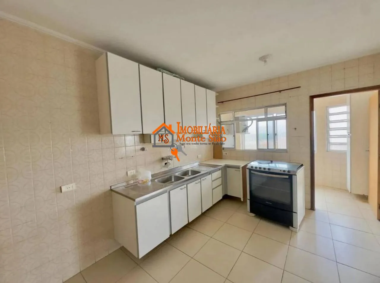 Imagem Apartamento com 3 dormitórios para alugar, 140 m² por R$ 3.100,00/mês - Jardim Gopoúva - Guarulhos/SP