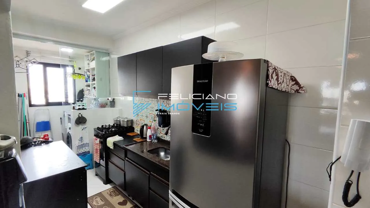Imagem Apartamento com 2 quartos, Guilhermina, Praia Grande - R$ 530 mil, Cod: 7382