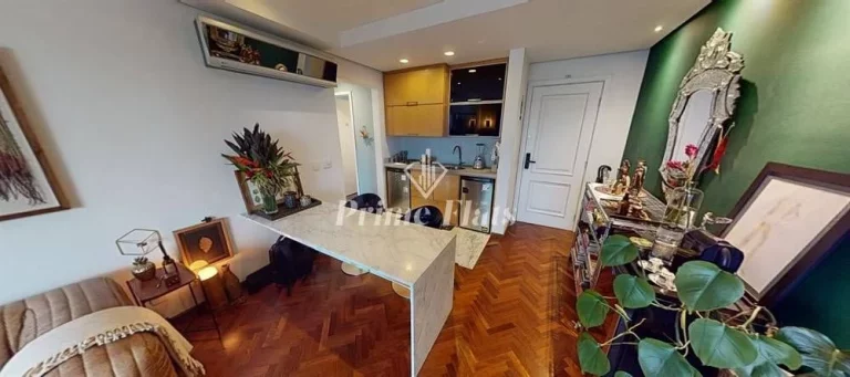 Imagem Flat disponível para locação no The Address Capote Valente, com 58m², 1 dormitório e 2 vagas