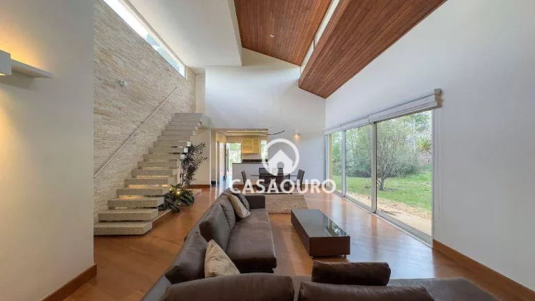 Imagem Casa com 4 suítes à venda, 397 m² por R$ 3.499.000,00 - Alphaville - Lagoa dos Ingleses - Nova Lima/MG