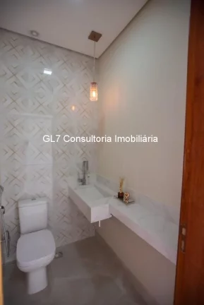 Imagem Lindíssimo Sobrado Novo, alto padrão Condomínio Jardim Piemonte