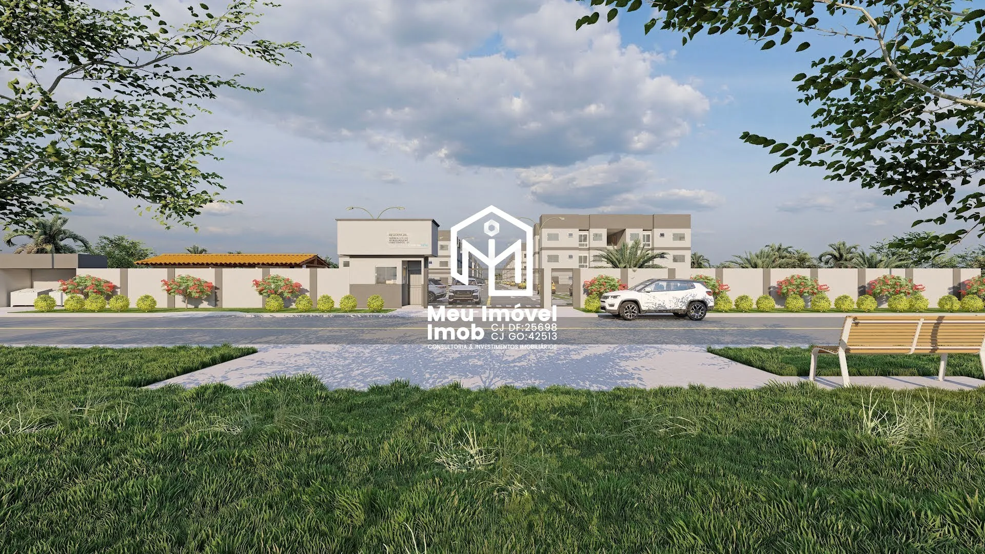 Imagem Apartamento 2 Quartos 1 Vaga 42m² Cidade Ocidental/GO