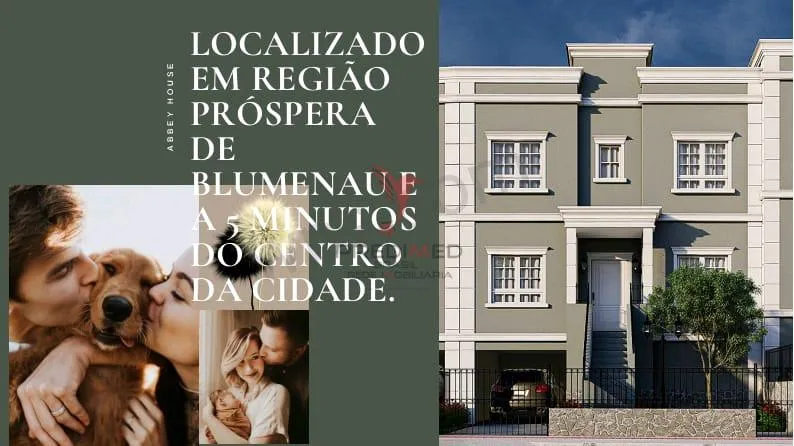 Imagem Casa 2 suítes 145m² 3 vagas Garcia Blumenau/SC