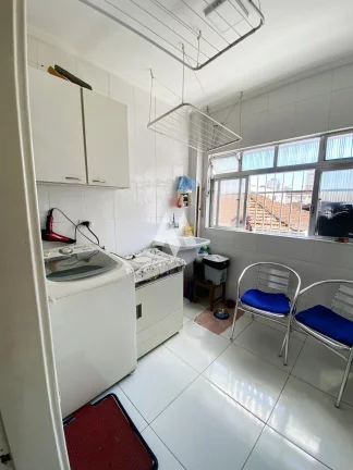 Imagem Apartamento de 2 quartos,dependência, 1 vaga - Campo Grande/Santos