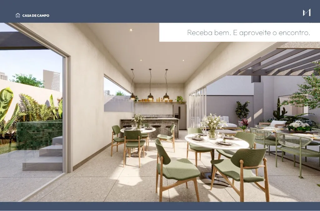Imagem Apartamento de 3 quartos com suíte e 2 vagas no Condomínio Meritt Paddan