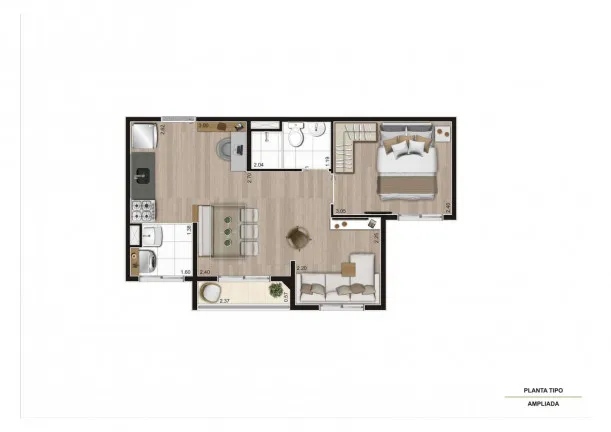 Imagem Apartamento com 2 Quartos à Venda, 37 m² em Saúde - São Paulo