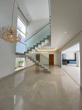 Imagem Casa de condomínio à venda, no Residencial São Vicente, em Franca, Chácara Espraiado, com 4 quartos, 306m2