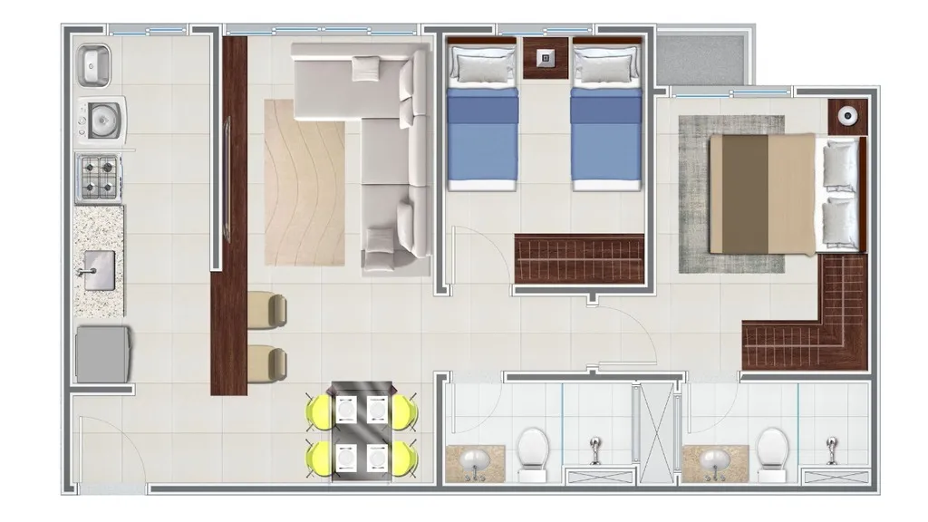 Imagem Apartamento à venda no bairro Jardim Mundo Novo - Goiânia/GO