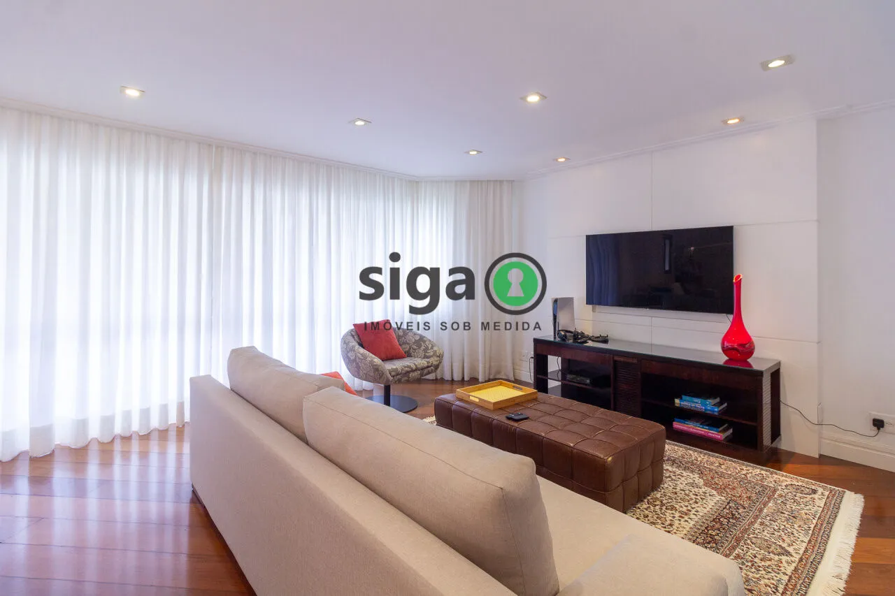 Imagem Apartamento de 272m² com 5 Quartos à Venda em Campo Belo!